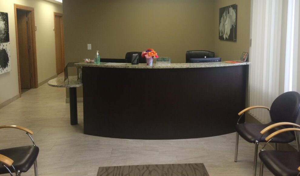 Homewood location reception area